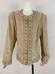 Pamela McCoy leather jacket