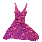 Purple Floral Dancing Queen Dress