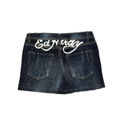 Ed Hardy Denim Mini Skirt (XS)