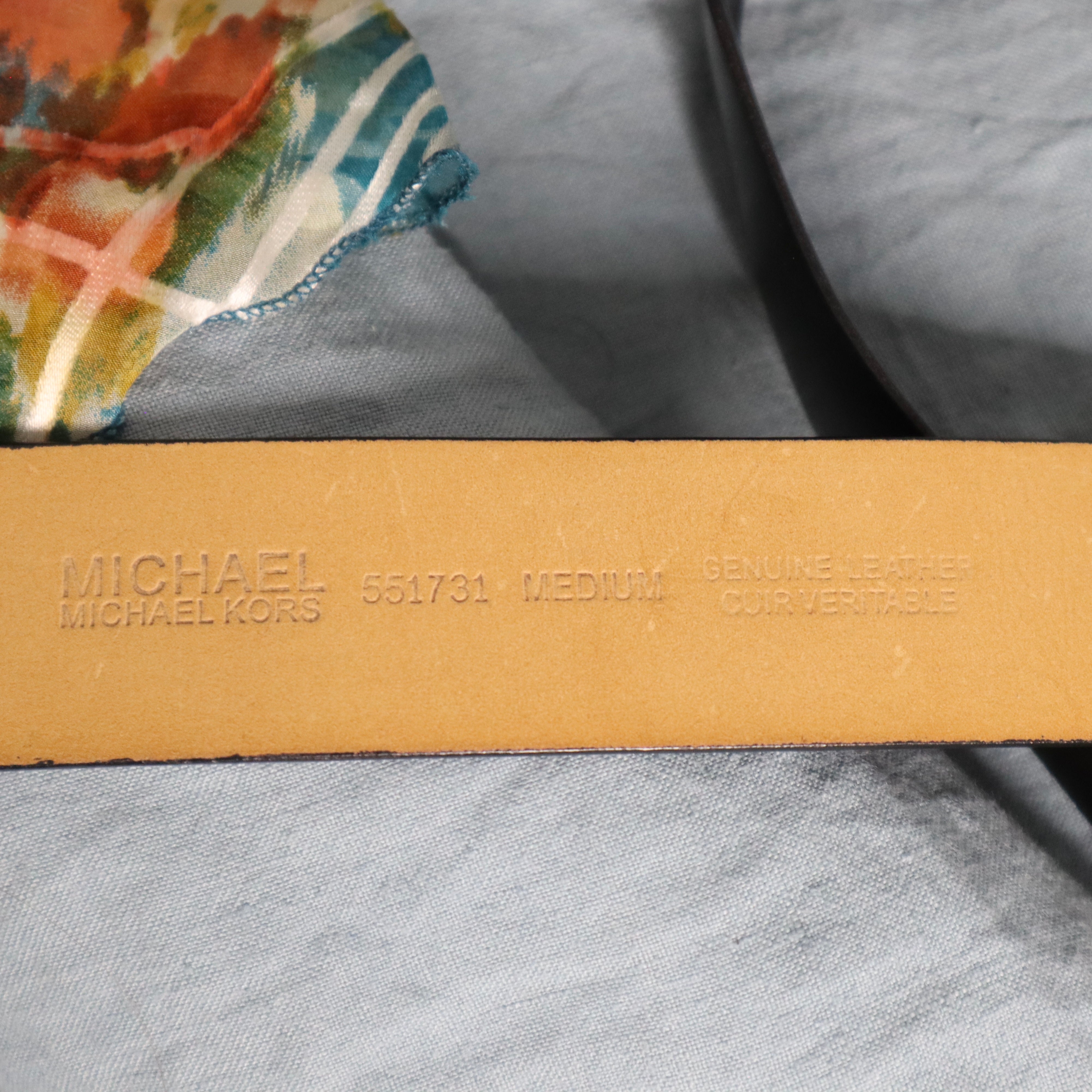 Y2K MICHAEL KORS O-Ring Belt (M)