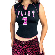 Y2K Flirt Baby Tee (S)
