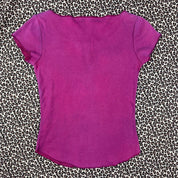 Vivienne Westwood Purple Overdye Baby Tee (XS/S)