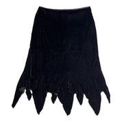 Velvet Whimsigoth Midi Skirt (L)