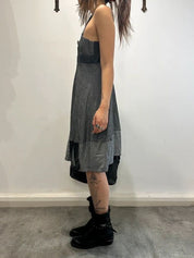 Vintage Parisian Archive Utility Midi Dress (M)