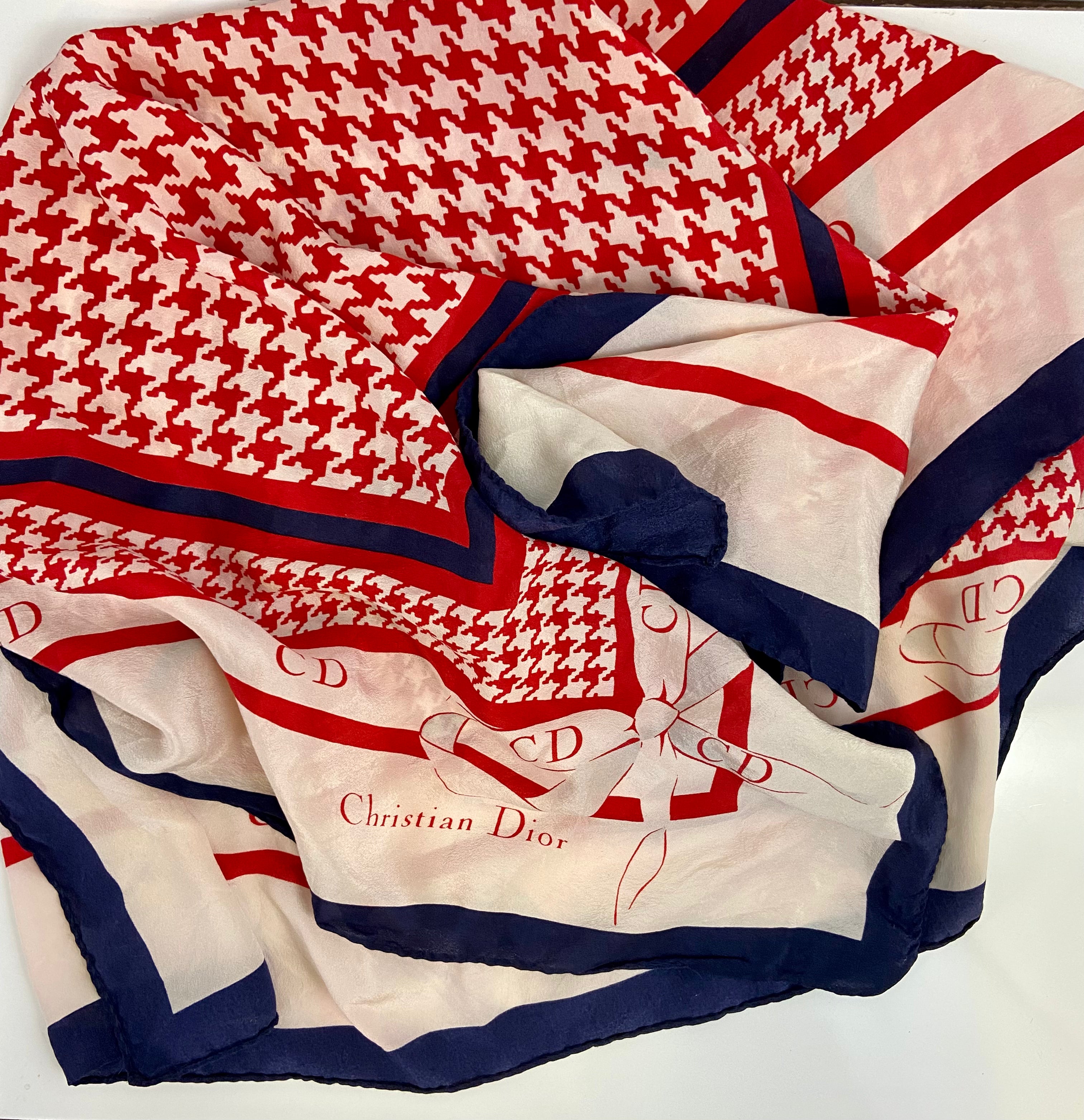 Christian Dior silk Scarf