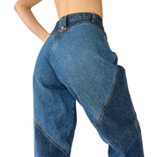 80s Western Heart Jeans (S)