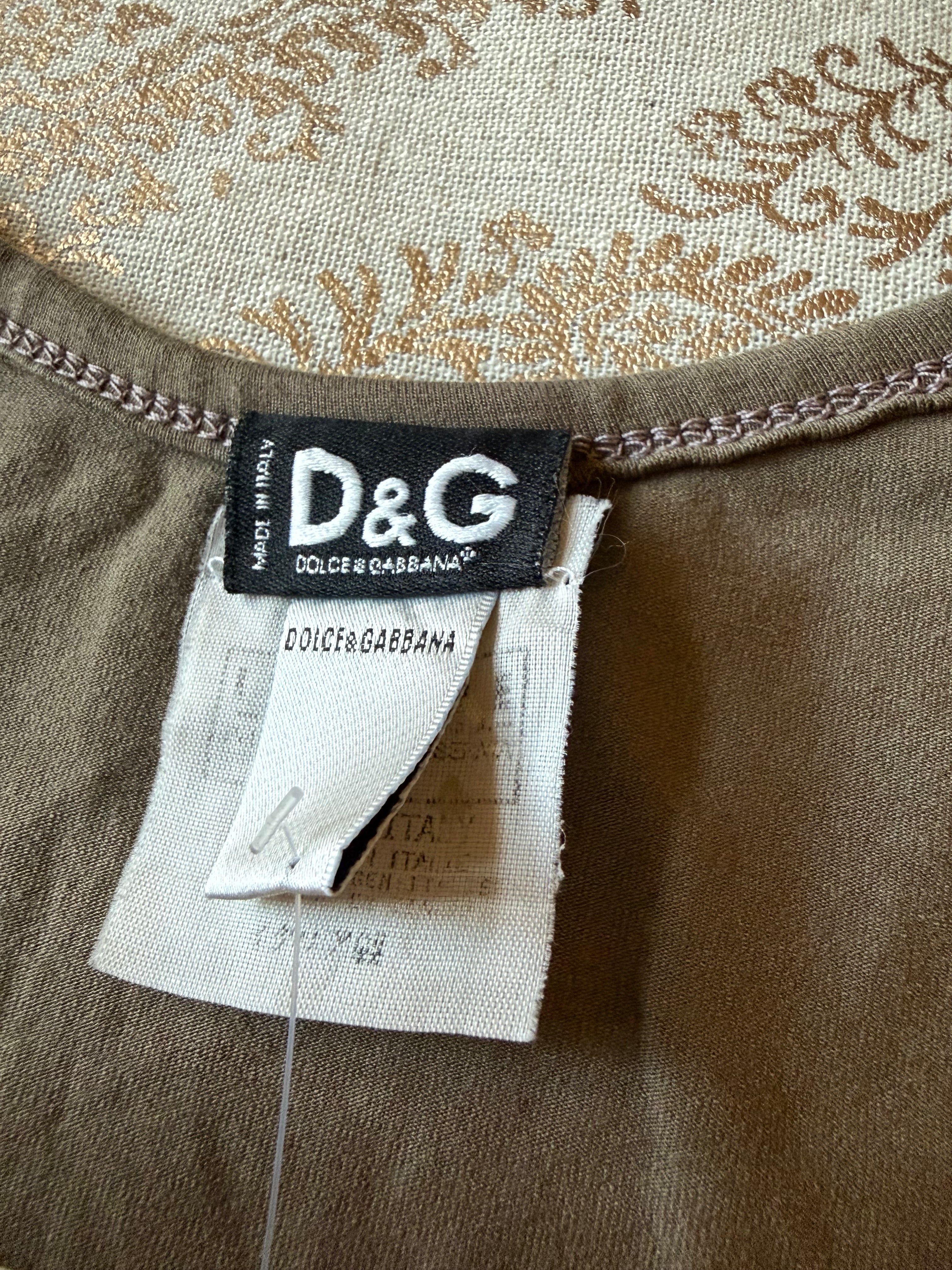 Y2K Dolce & Gabbana "Dance & Groove" Tank (M/L)