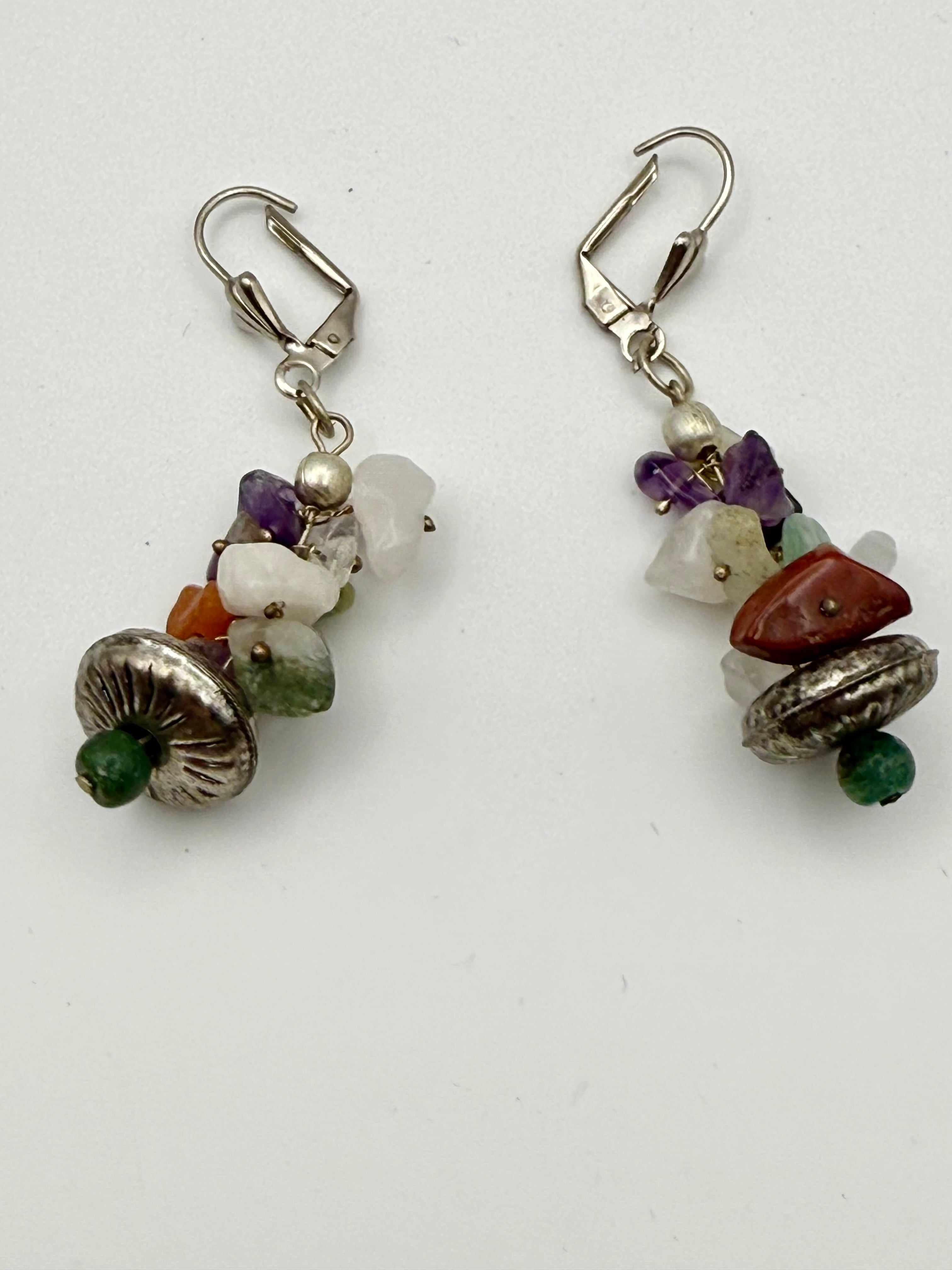 Multicolor Gemstone Beaded Necklace Set