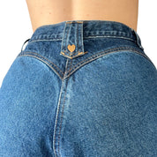 80s Western Heart Jeans (S)