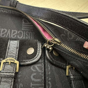 Vintage Just Cavalli Black Shoulder Bag