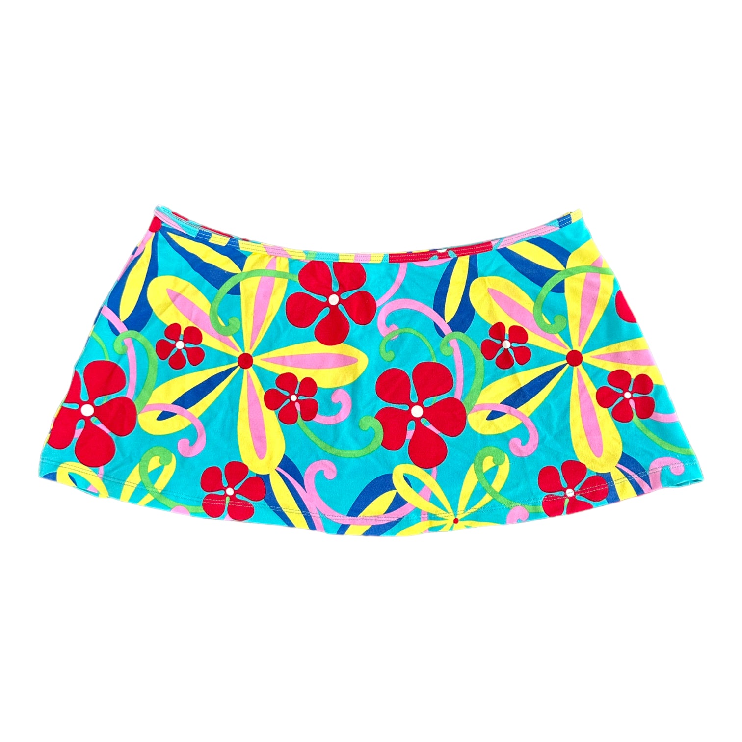 Y2K Flower Miniskirt (M/L)