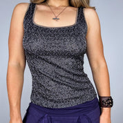 90s Beaded Cami Top (M)
