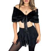 Vintage Faux Fur Wrap