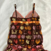 Miss Sixty Apple Silk Dress (XS/S)