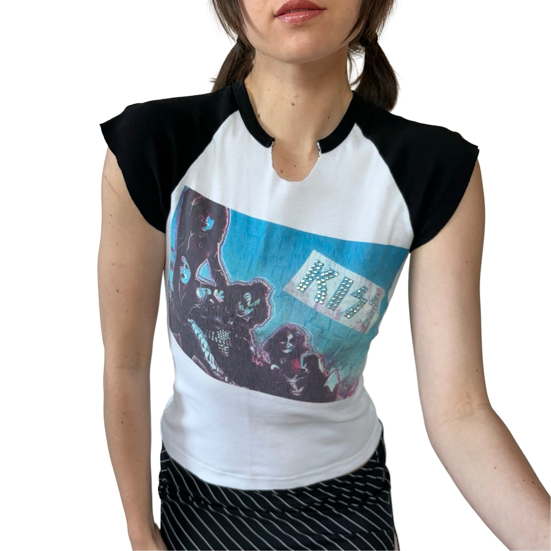 90s Kiss Tee (XXS)