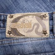 Y2K CAVALLI Low Rise Flare Jeans (XS)