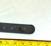 Leather belt