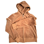 00s Tan juicy couture velour tracksuit (XL)