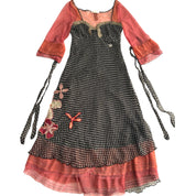 Vintage Italian Silk Dress (S)