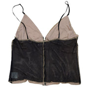 Y2K Halé Bob fairy mermaid mesh embellished top (M)
