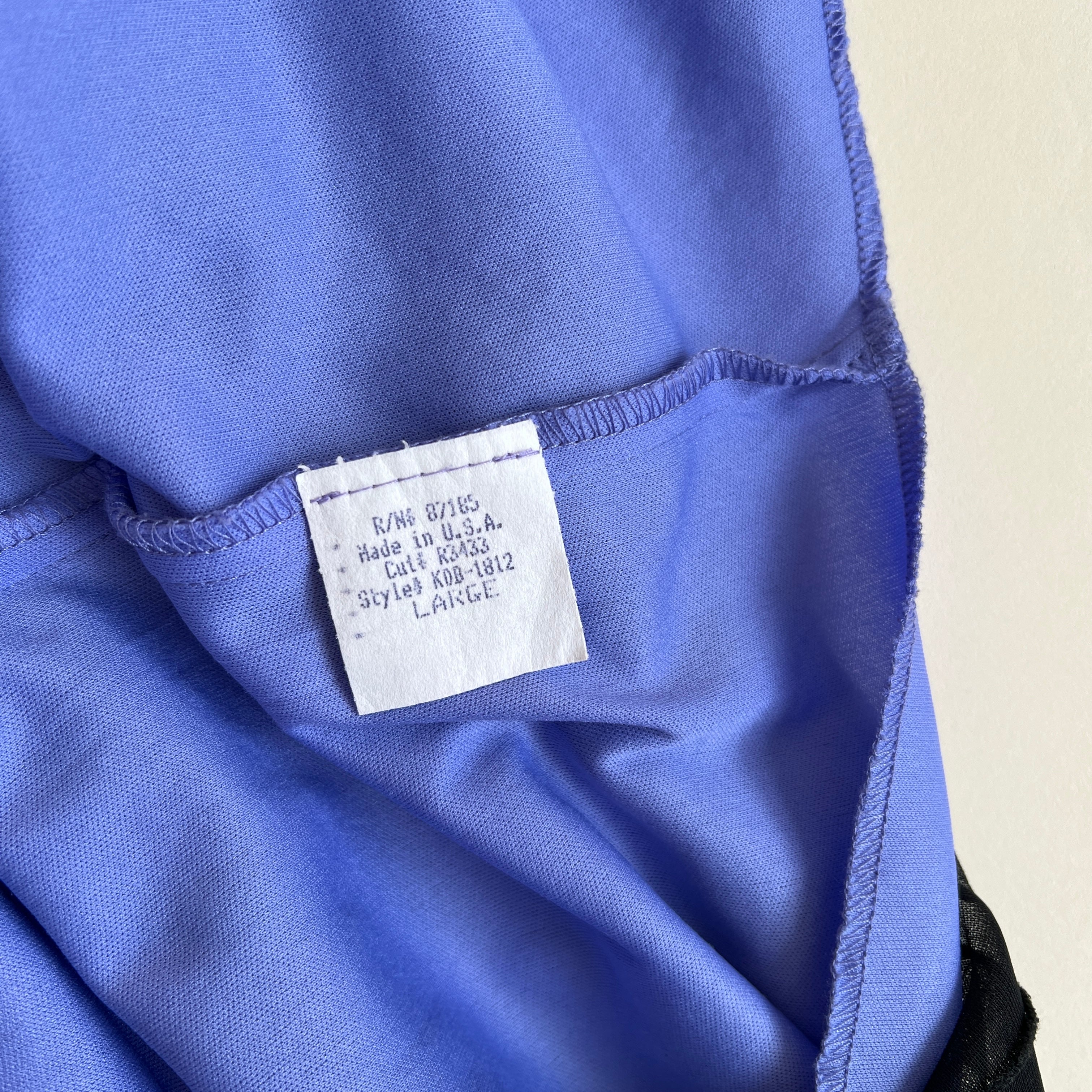 Vintage purple mesh midi dress (L)