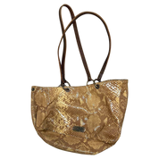 Vintage Snakeskin Designer Cavalli Bag
