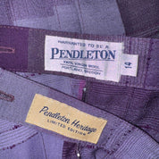 Vintage Reversible Wool Plaid Maxi Skirt (M)