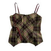 Cop Copine Plaid Corset (S)