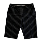 Y2K Pinstripe Shorts (XS)