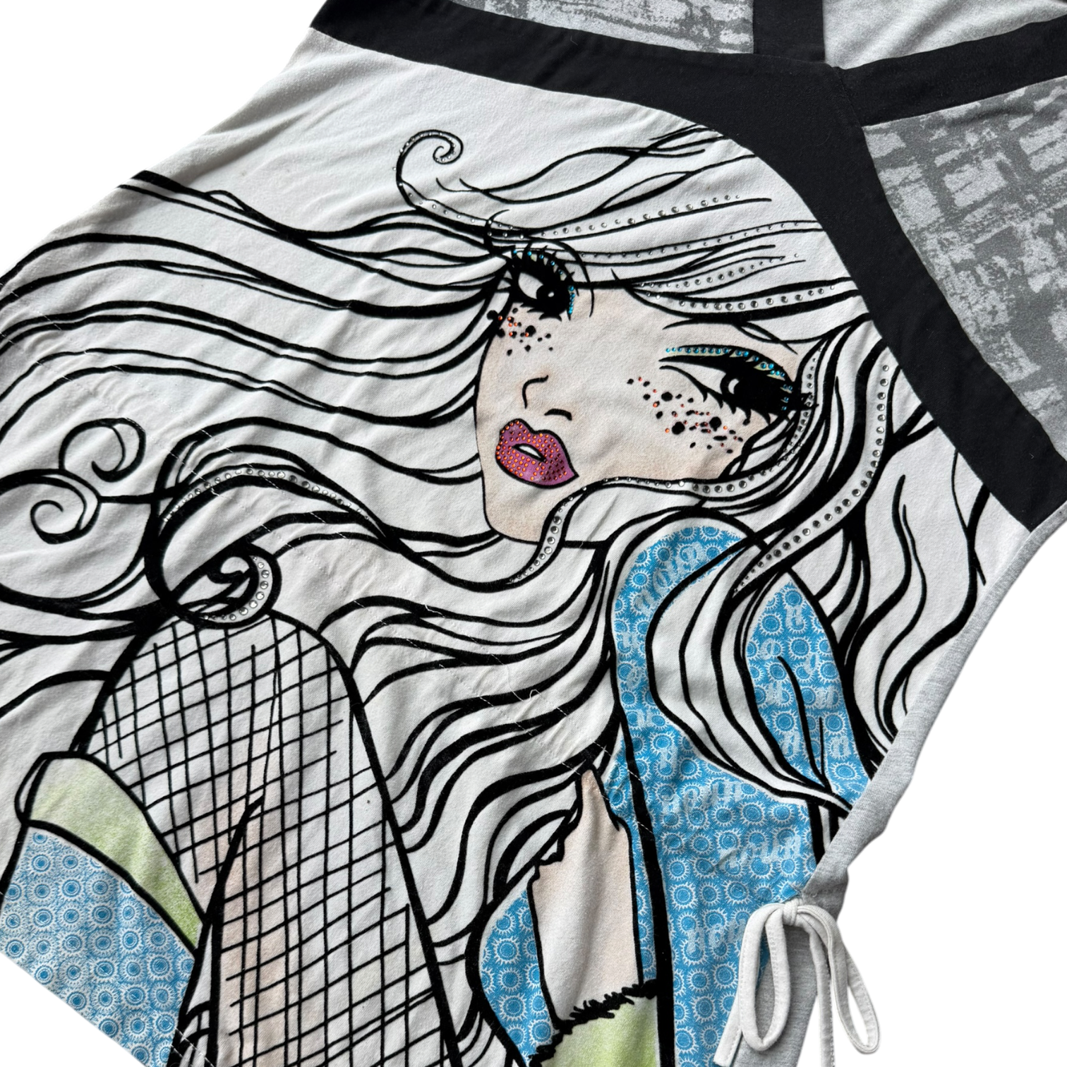 Y2K Graphic Girl Minidress (S/M)