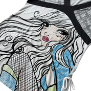 Y2K Graphic Girl Minidress (S/M)
