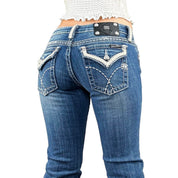Miss Me Y2K Low Rise Jeans (S/M)