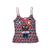 Rare Hysteric Glamour Crochet Tank (One Size)