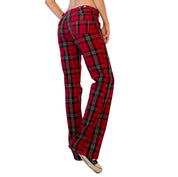 2000s Plaid Tommy Jeans Flares (S)