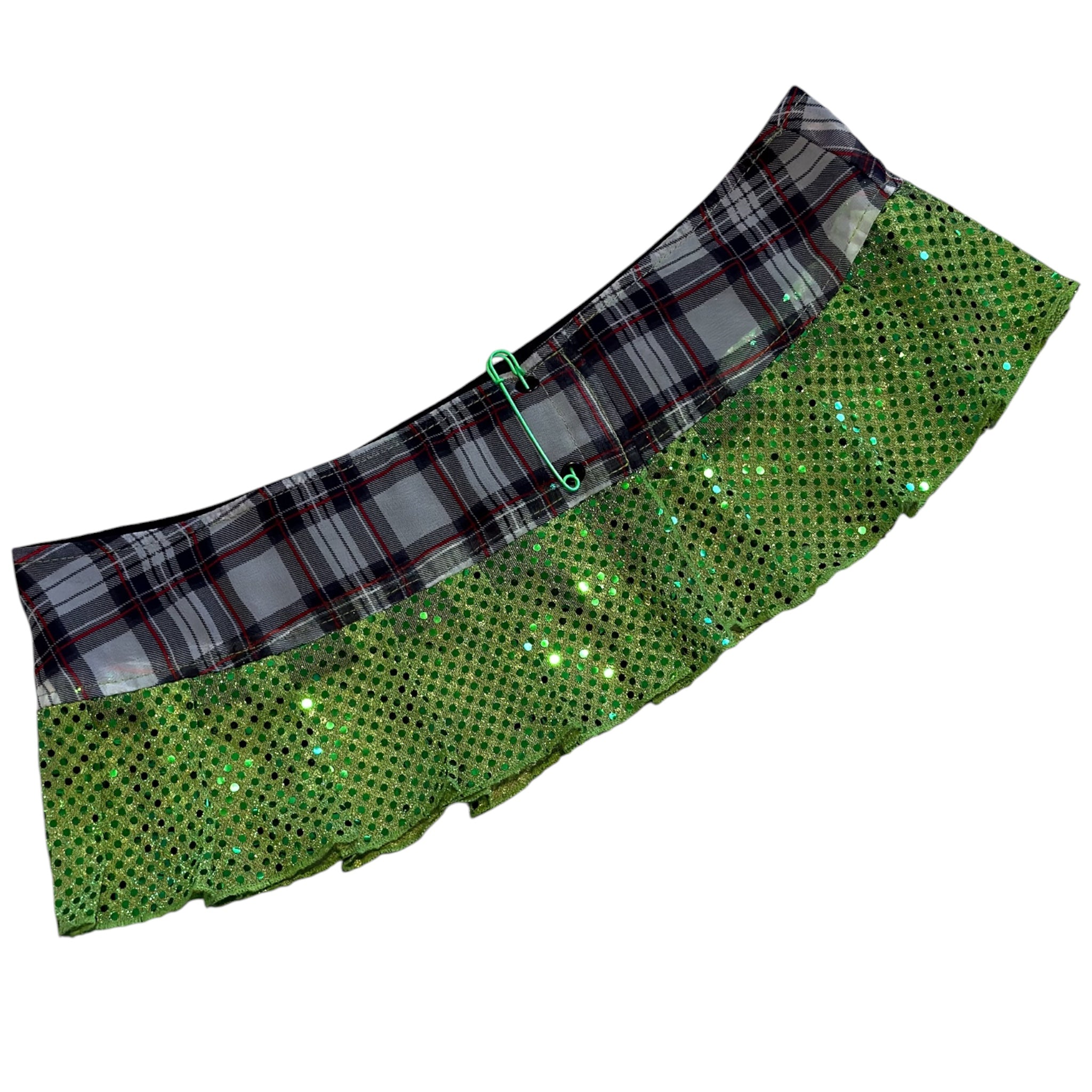 Serious Sequins Micro mini skirt (L)