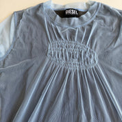 Diesel Light Blue Mesh Longsleeve Top (M)