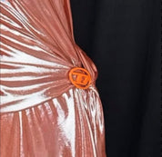 Diesel Metallic Mini Dress (M)
