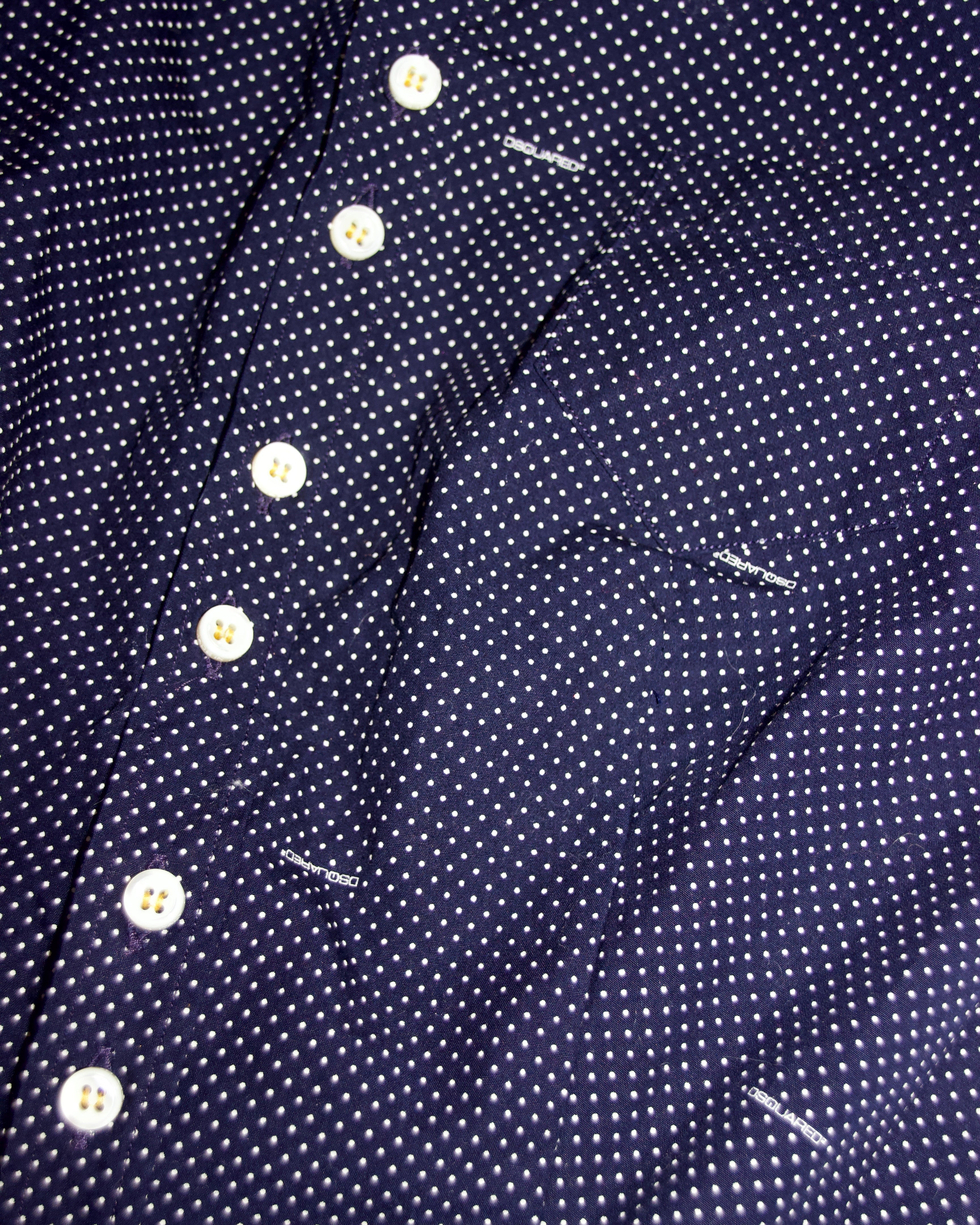 00s Dsquared Polka Dot Button Up (S)