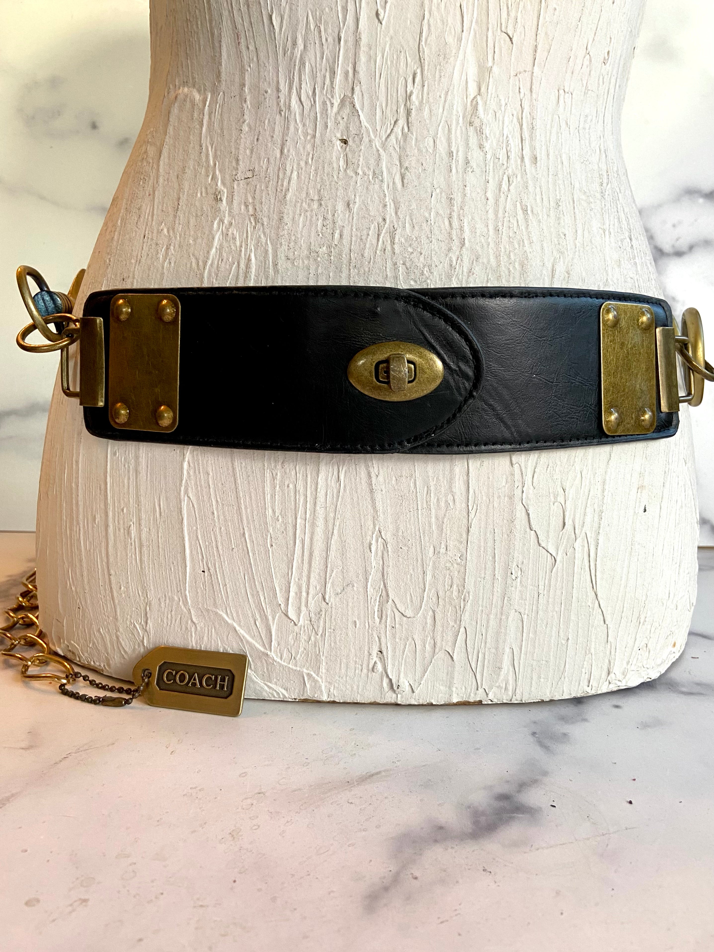 Reworked coach belt