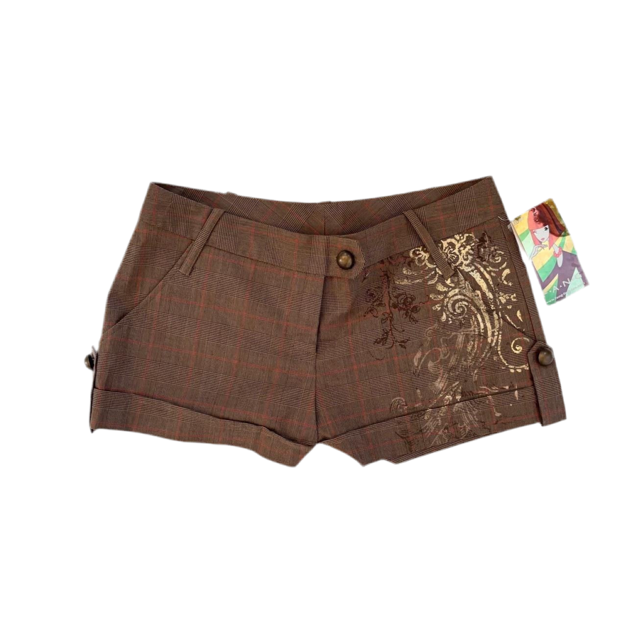 Y2K Deadstock Trouser Shorts (S)