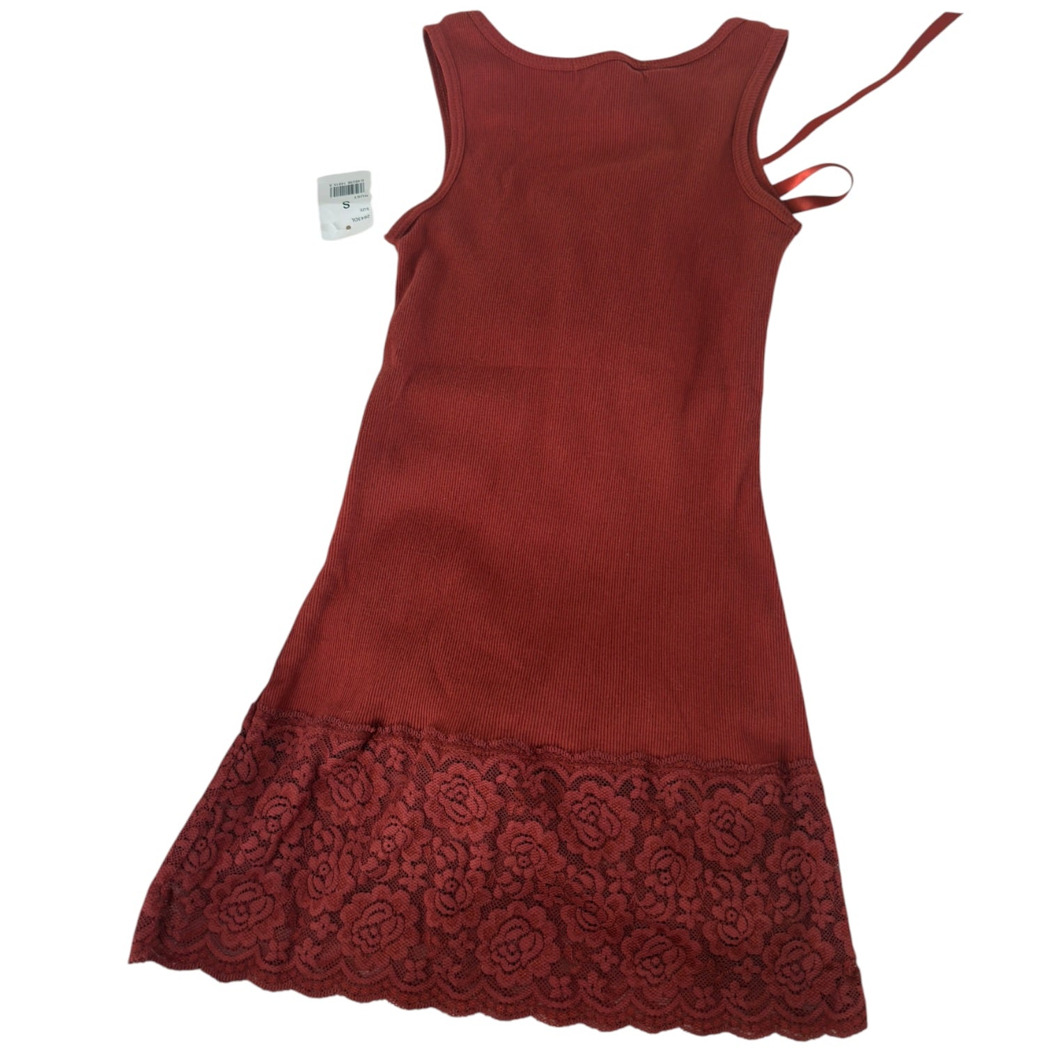 Y2K deadstock lace coquette tank (S)