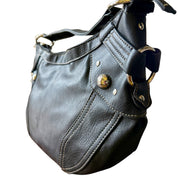 Black shoulder purse