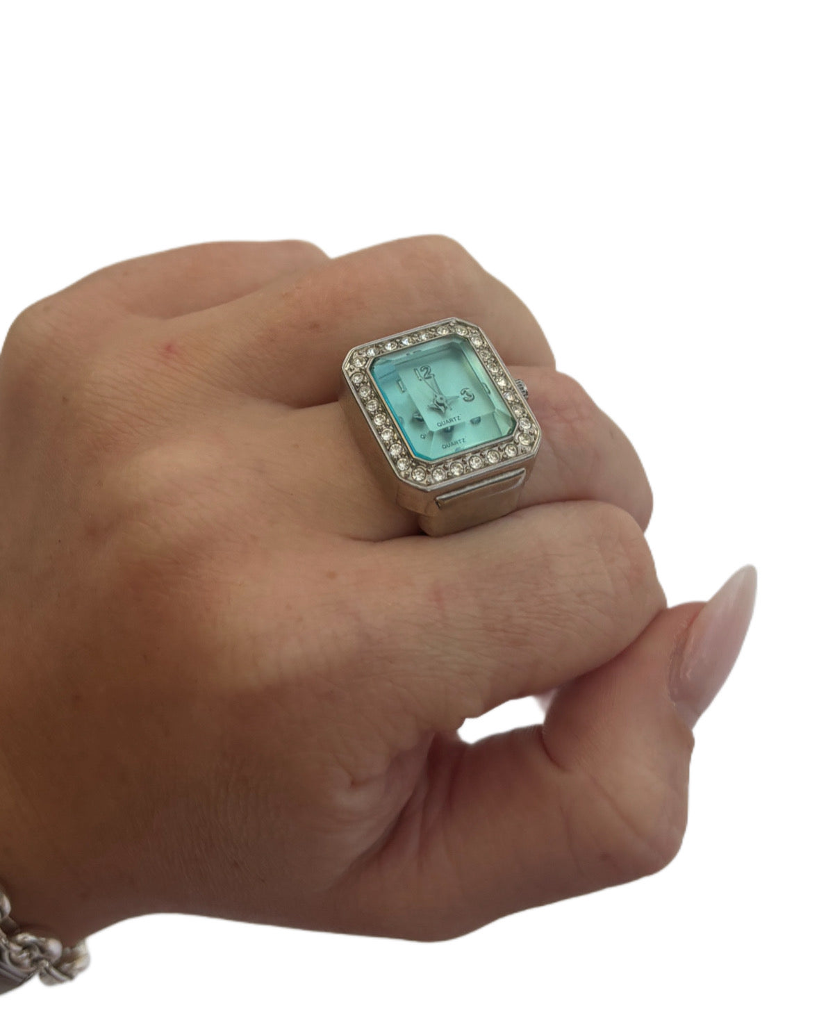 icey 2000s watch ring