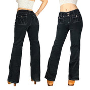 2000s Mid Rise Corduroy Flares (L)