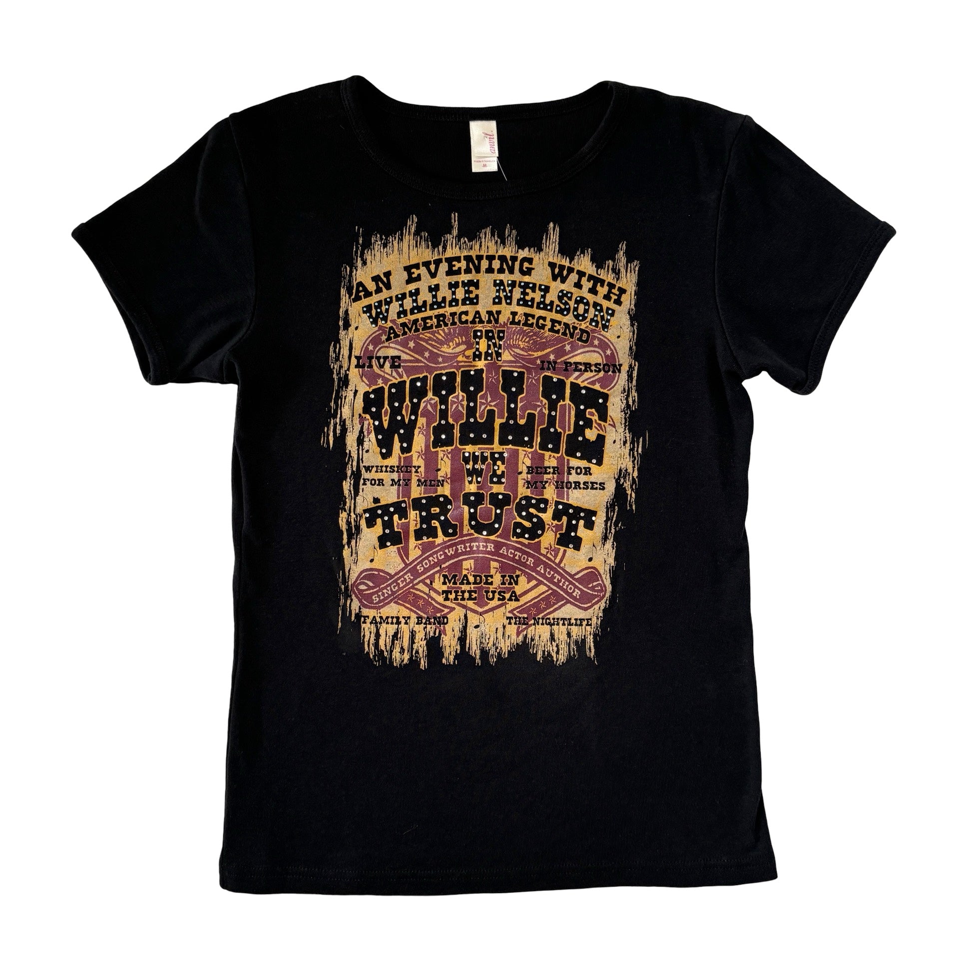 Willie Nelson Baby Tee (M)