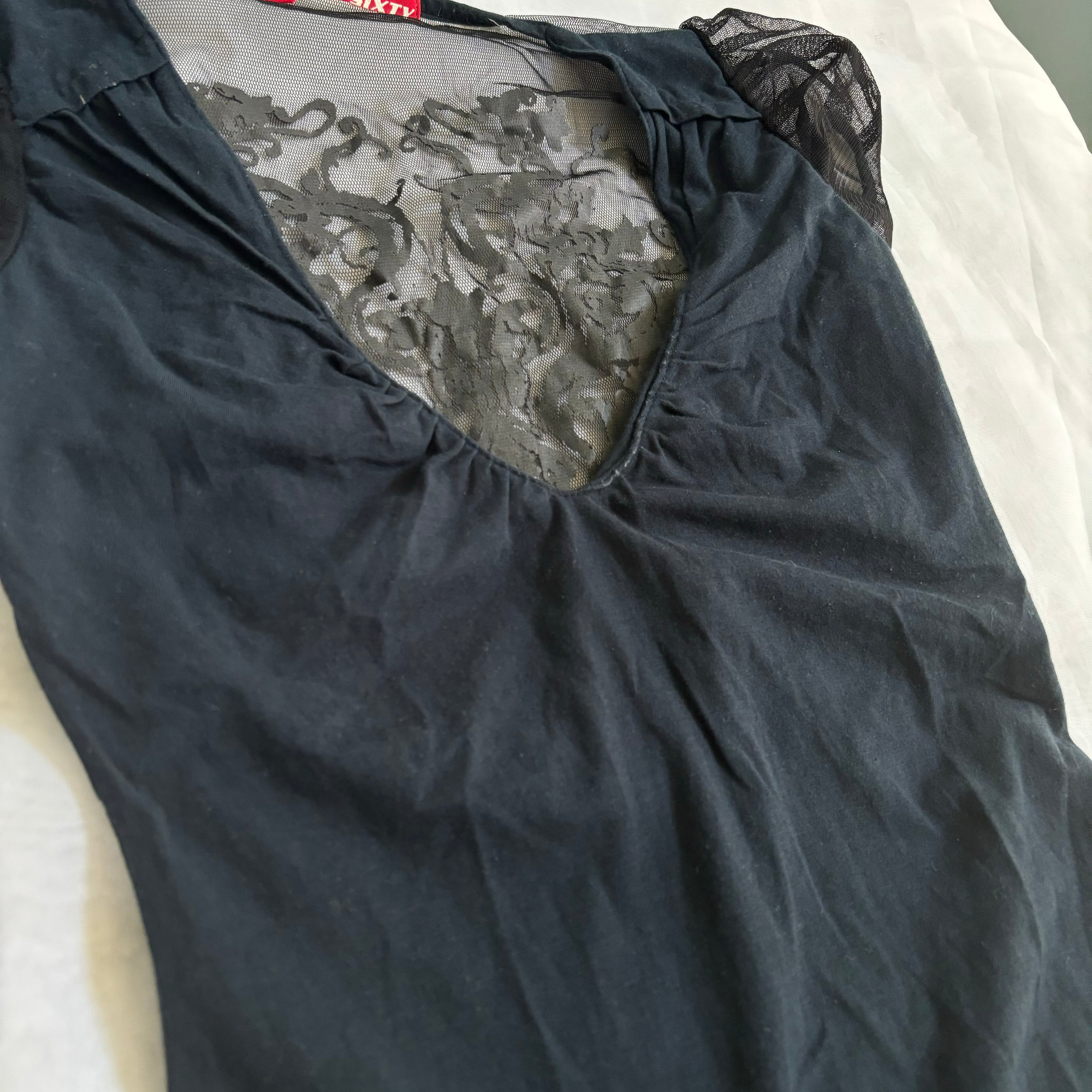 Miss Sixty Mesh Back Top (XS/S)