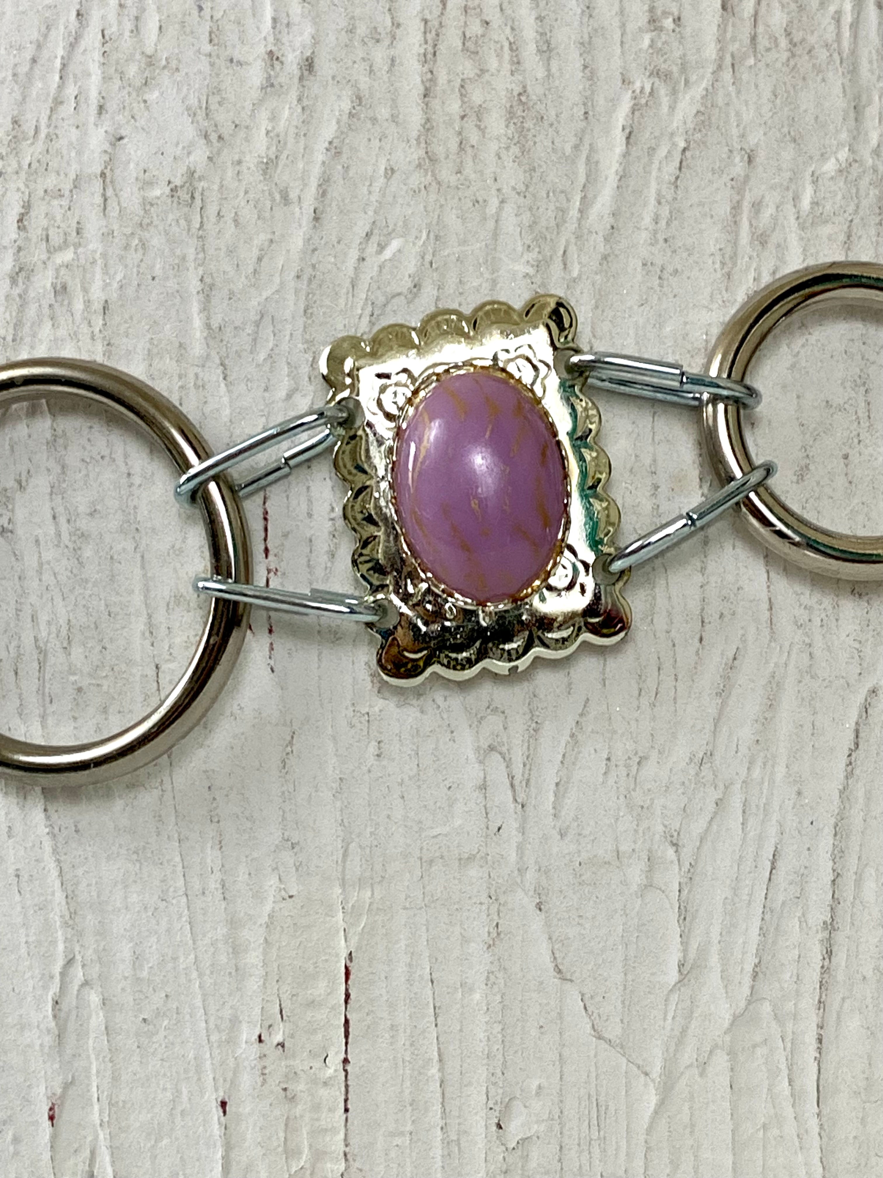 Waist silver chain belt