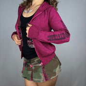 Hysteric Glamour Pink Glitter Hoodie (M/L)