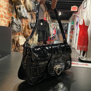 Little black cute shoulder bag