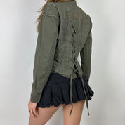 00’s Military Style Jacket (S/M)